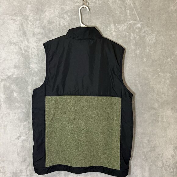 Under Armour Vest Men XL Green Mission Boucle Fleece Full Zip Loose Windbreaker - Picture 3 of 11